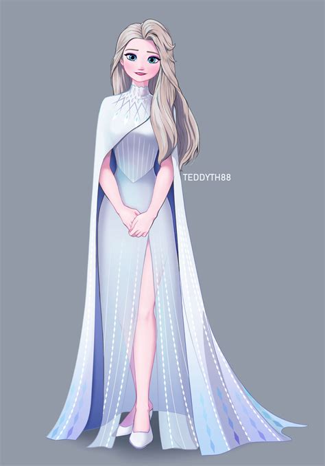 Elsa Concept Art By Teddyth88 On Deviantart