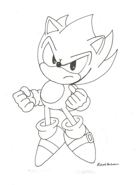 Dark Sonic Coloring Pages Printable Dark Sonic Coloring Pages Spend