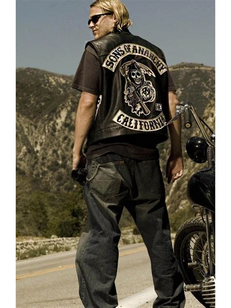 Jax Teller Sons Of Anarchy Vest Soa Leather Vest