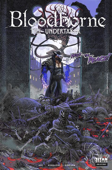 Bloodborne The Undertaker Comic 2 Fan Art By Runzaman