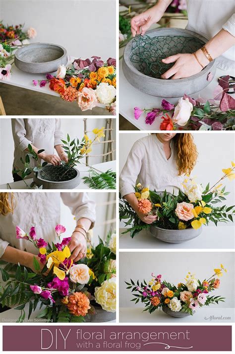 arrange a lasting centerpiece like a pro with this tutorial by ever something and… fresh