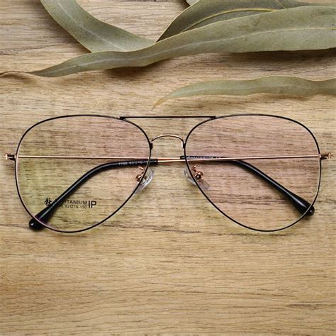 Vazrobe 150mm Aviation Eyeglasses Frame Male Women Oversized Myopia Glasses Men Spectacles For