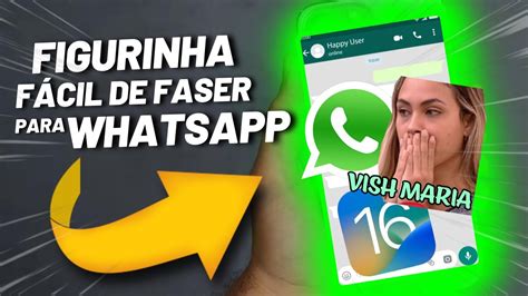 Como criar Figurinha no WhatsApp pelo IPhone método ATUALIZADO Passo a