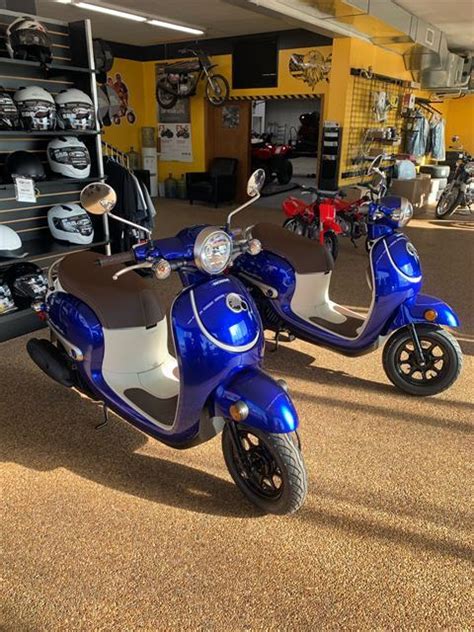 New 2023 Honda Metropolitan Scooters In Algona Ia Hon600964 Blue