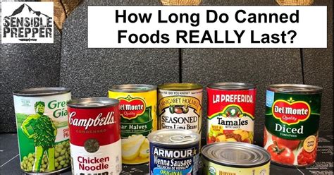 As a general rule, you should pay attention to the expiration dates on bottles, cans and boxes purchased at a grocery store. How Long Do Canned Foods REALLY Last? | reThinkSurvival.com