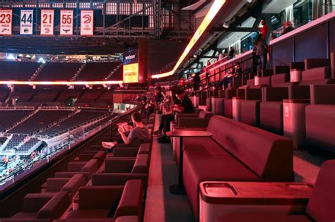 The decision to have a full fan capacity at state farm arena was. Check out Atlanta Hawks renovated arena
