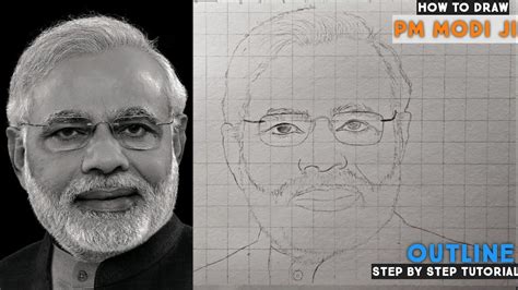 Narendra Modi Sketch : Minister Narendra | komoiyo