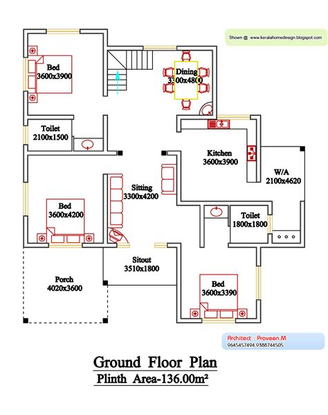 Kerala Home Design And Floor Plans Kerala Villa Plan And Elevation Vrogue