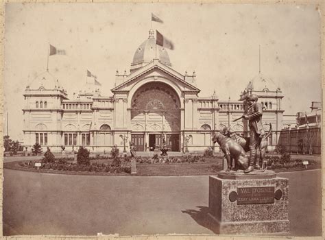 Photograph French Fountain Eastern Forecourt Exhibition Building