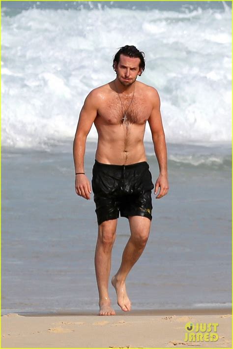 Bradley Cooper Premieres Hangover III Swims Shirtless In Rio Photo