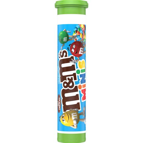 Mandms Milk Chocolate Minis Candy Tube 177 Oz