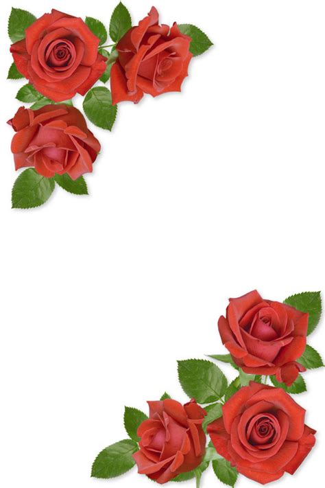 Free Red Rose Border Clip Art 10 Free Cliparts Download Images On