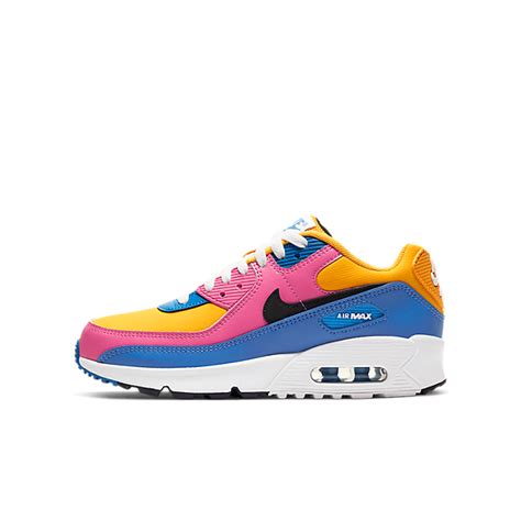 Nike Air Max 90 Leather Multi Color Gs Cd6864 700 Sneakerjagers