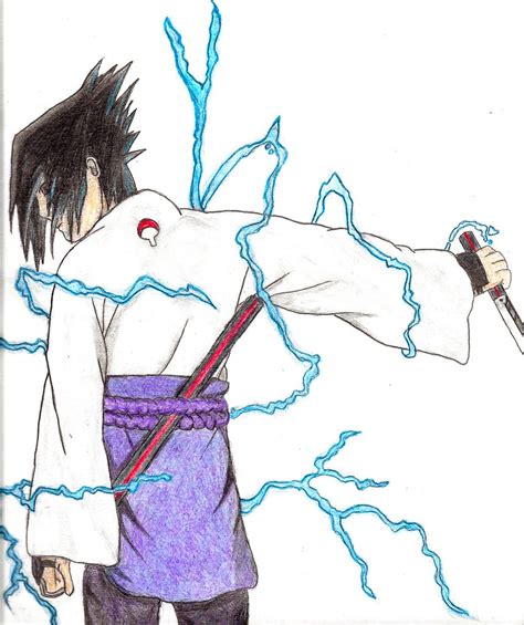View Chidori Sketch Sasuke Drawing Binjalwasuwy