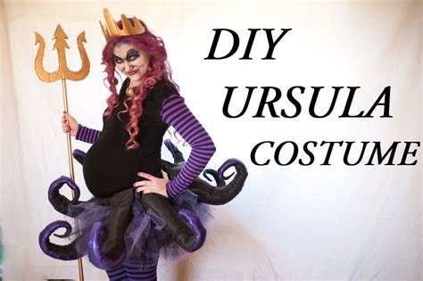 How To Make A Homemade Ursula Costume