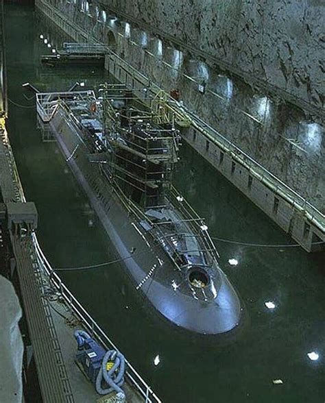 Submarine In Musko Naval Base Sweden Rsubmechanophobia