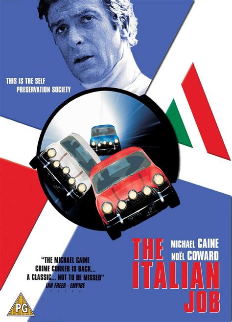 The Italian Job Dvd Amazon Co Uk Michael Caine Noel Coward Benny Hill Raf Vallone