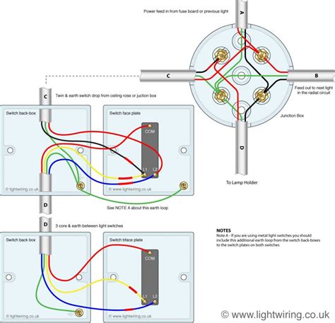 Double Light Switch Wiring Diagram Wiring Diagram