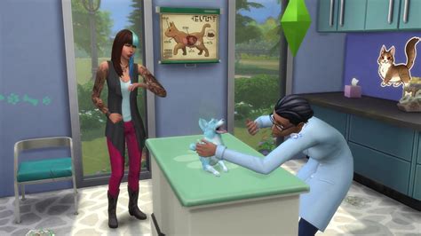The Sims 4 Cats And Dogs Veterinarian Official Gameplay Trailer 2022