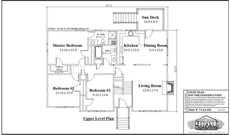 Raised Ranch House Plan 7244 Rr Home Designing Service Ltd