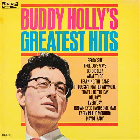 1967 Buddy Hollys Greatest Hits Buddy Holly Rockronología