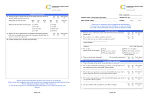 Fillable Online Plan Of Care Community Health Plan Of Washington Fax
