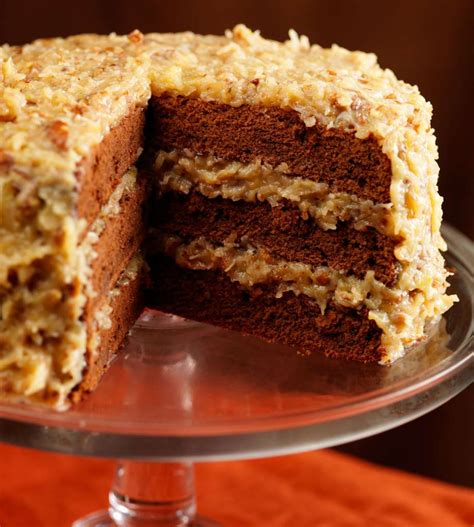 The only problem is, the cake takes a bit of time to make and is a little on the difficult side to handle if you are a novice baker. GERMAN CHOCOLATE CAKE