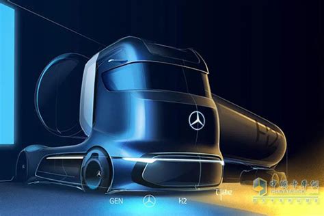 Daimler Unveils Genh Hydrogen Fuel Cell Concept Truck China Special