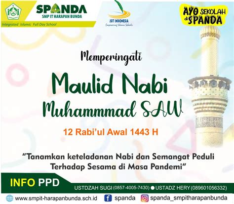 Kelahiran Nabi Muhammad Saw Smp Islam Terpadu Harapan Bunda Semarang