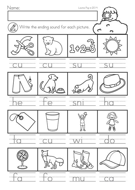 Language Worksheets For Kindergarten Kidsworksheetfun