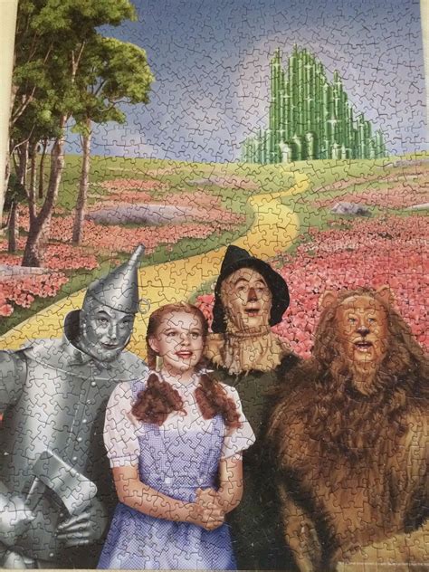 Take a journey through oz with dorothy! Completed Wizard of Oz puzzle | Artwork, Art, Wizard of oz
