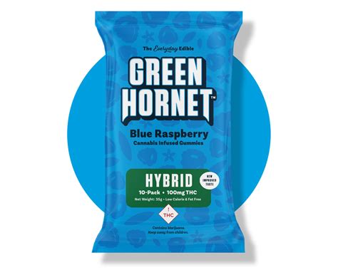 Hybrid Blue Raspberry Gummies Original Cheeba Chews Cannabis Edibles