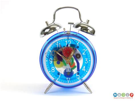 Translucent Clockwork Alarm Clock Museum Of Design In Plastics