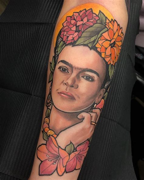 Frida Kahlo Tattoo Ideas