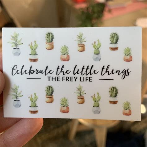 Celebrate the Little Things Sticker | Celebrate the little things, Choose joy sticker, Cute ...