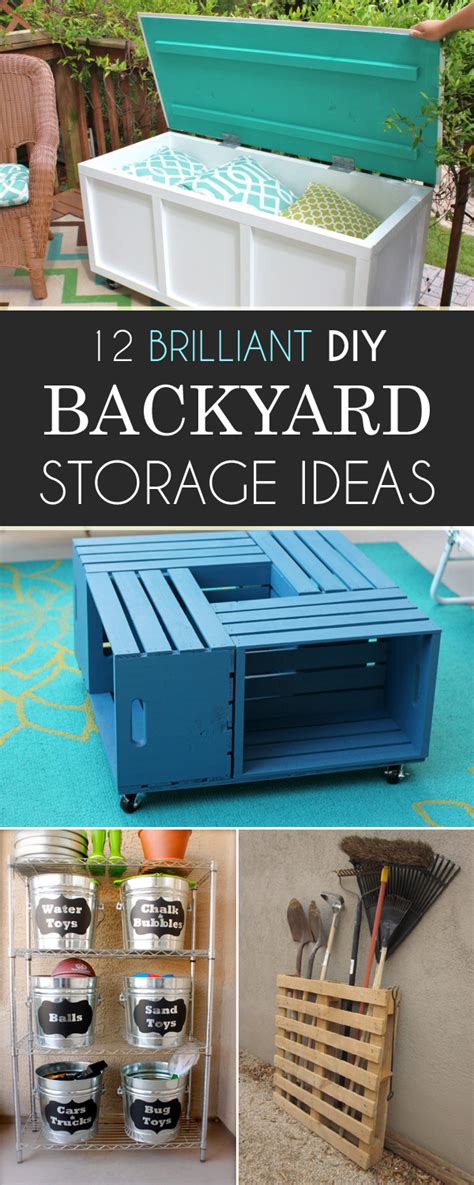12 Brilliant Diy Backyard Storage Ideas You Need To Try