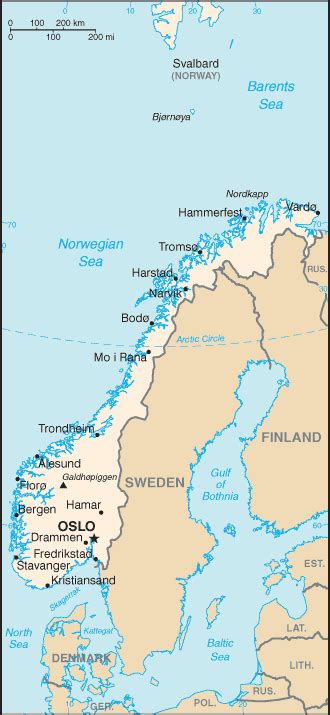 Географија на Норвешка Википедија