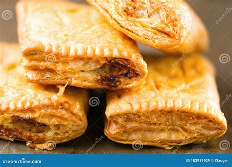 Rustic Golden English Sausage Pie Comfort Food Stock Image Image Of