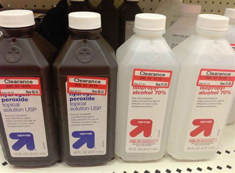 Grades of hydrogen peroxide are covered elsewhere on this site. FREE Hydrogen Peroxide at Target + Bandages for $0.68