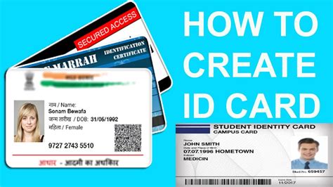 Design and create professional id badges and cards with quickidcard's online app. How to Create ID CARD | Professional Card Design With ...