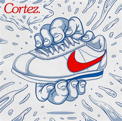 Nike Sportswear Cortez Illustration Series On Behance