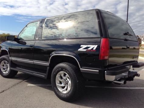 Purchase Used 1994 Chevrolet Z71 Blazer 4x4 2 Door Chevy Tahoe In Tulsa
