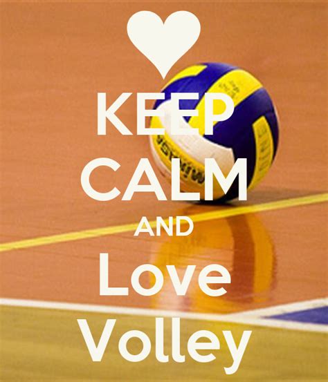Keep Calm And Love Volley Poster Lisapavani5 Keep Calm O Matic