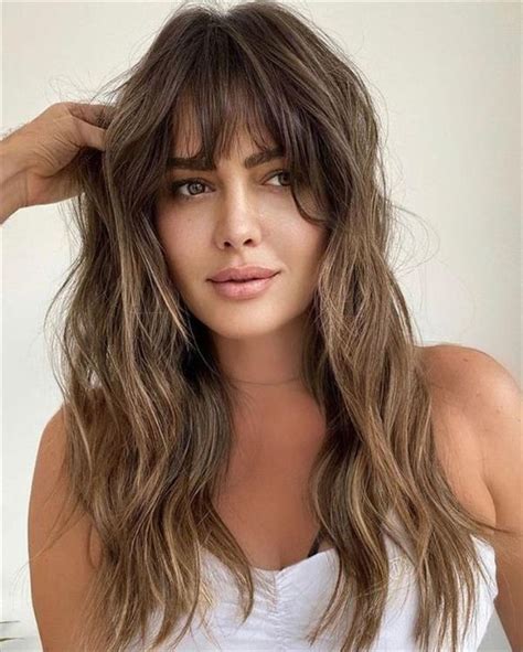 Curtain Bangs Long Hairstyles Ideas To Light Up Your Days