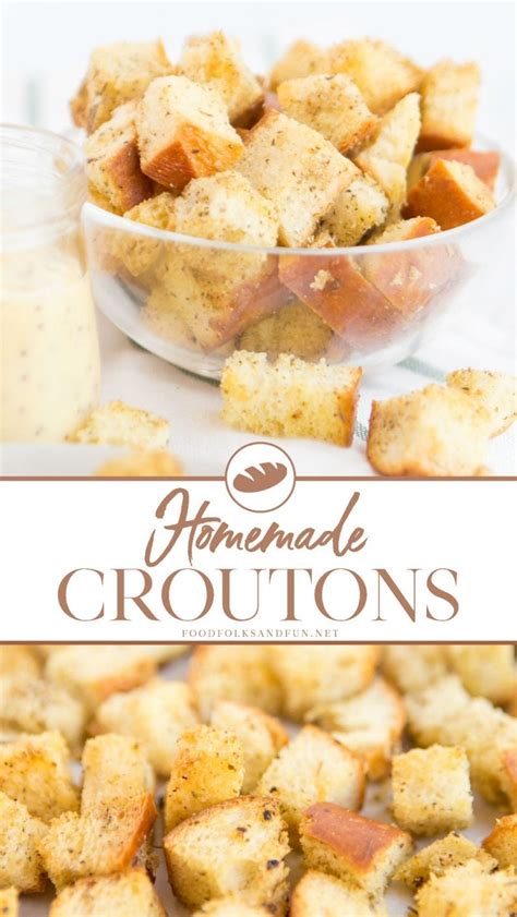 Homemade Croutons • Food Folks And Fun