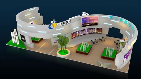 Exhibition Area 34x16 3dmax2012 2318 3d Model Max Exhibition Stand