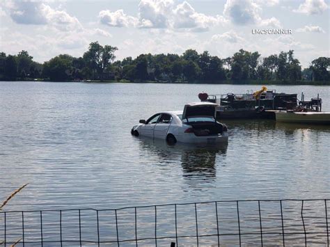 Driver Uninjured After Driving Car Into Lake Near Unincorporated Lake Villa