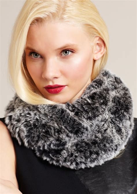 so uh i wanted a mink stole but this chinchilla infinity scarf ideeli today is a better