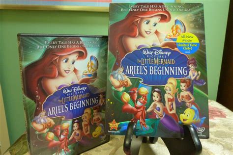 Disney The Little Mermaid Ariels Beginning Dvd 2008 Release Movie Vault