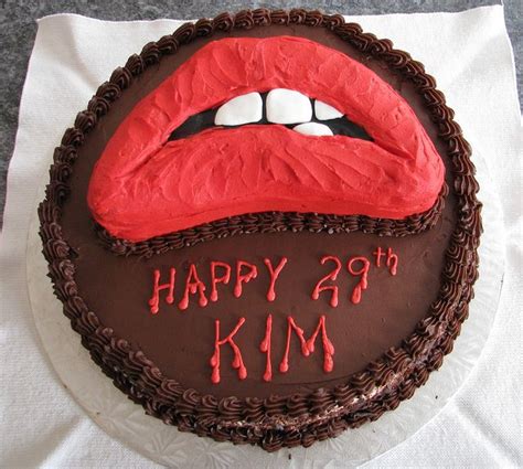 rocky horror picture show cake rocky horror show the rocky horror picture show 25th birthday